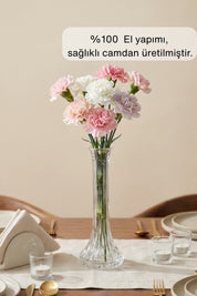 Selen Concept Linea Damla Model El Yapımı Cam Karanfillik