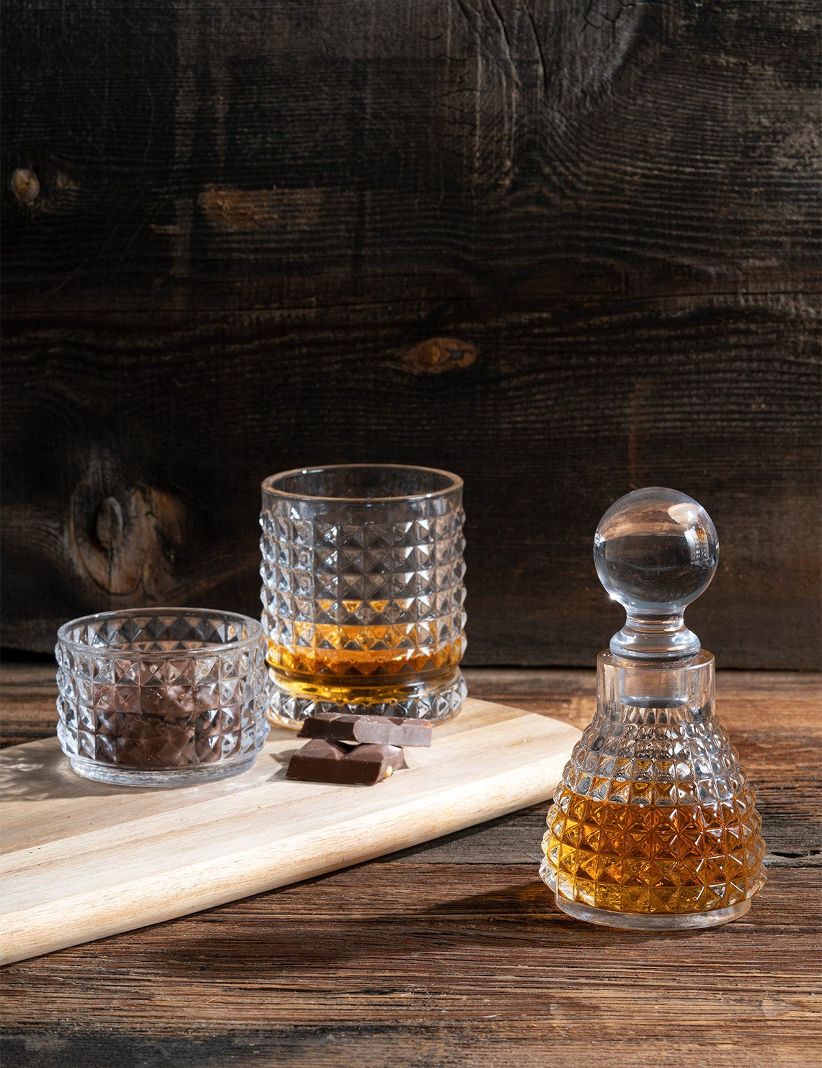 Glamis Vera Premium Hediyelik Kutulu 4 Parça Viski Set